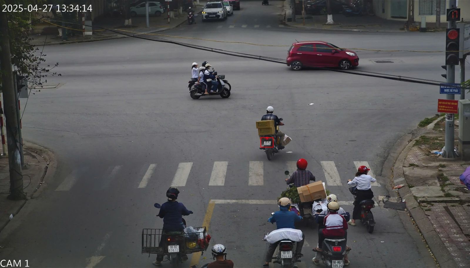108 xe máy mang biển số sau nhanh chóng nộp phạt nguội theo Nghị định 168