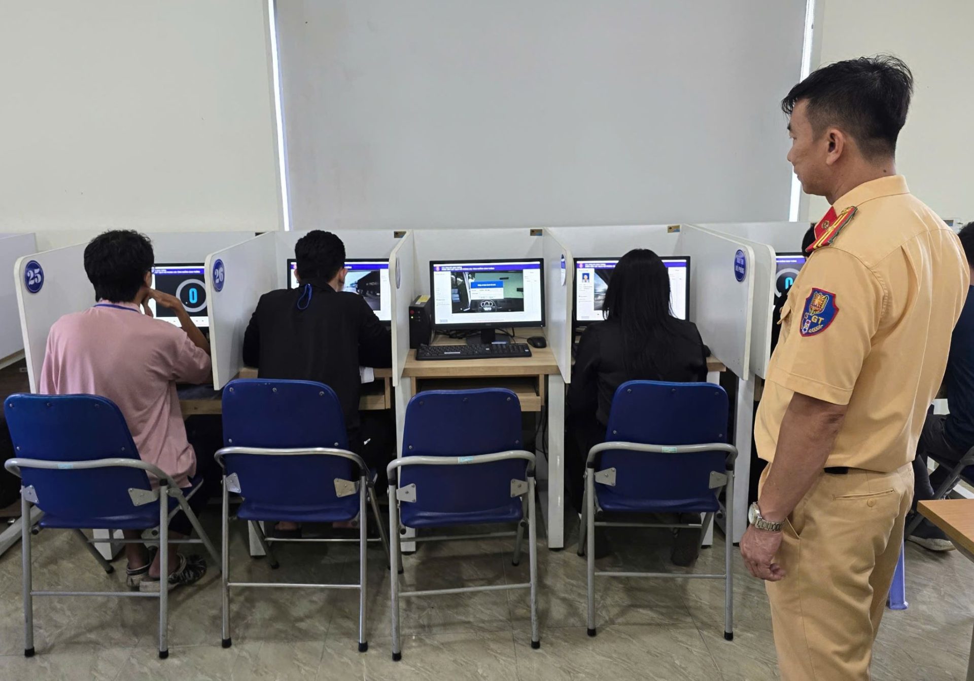 Lần đầu tiên TPHCM áp dụng AI trong đào tạo, sát hạch lái xe