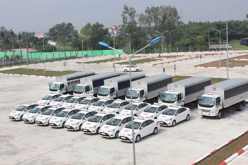 Xe đào tạo tại Hiệp Phát