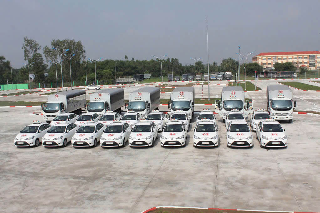 Xe đào tạo tại Hiệp Phát