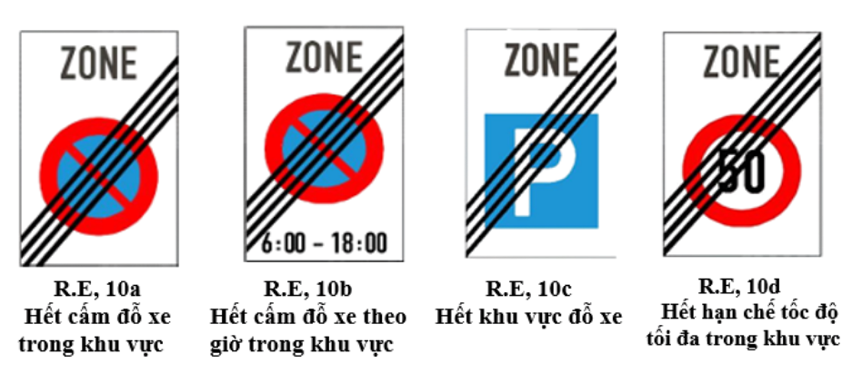 Biển hiệu lệnh R.E,10