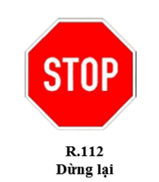 Biển dừng lại R.122